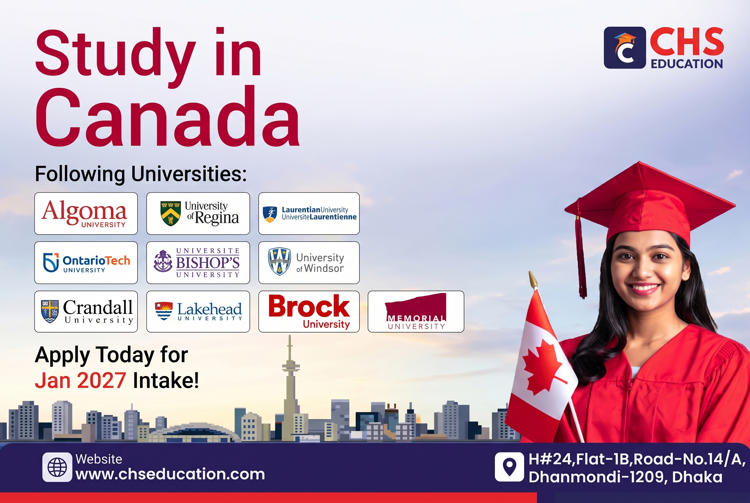 Study in Canada: Complete Guide to the January 2027 Intake for Bangladeshi Students